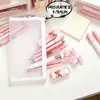 Papelería Práctica para Estudiantes de Primaria, Regalos de Recompensa, Set de Papelería para Estudiantes de Alto Valor, Suministros Escolares Creativos de Mariposa Transfronterizos