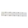 Regla de Múltiples Especificaciones Regla para Cortar Patrones de Ropa Regla para Mangas Herramienta de Costura Patchwork DIY Regla de Patchwork Regla de Costura