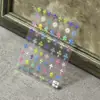 Pegatinas de Uñas de Moda con Cruces Coloridas en Relieve 3D, Uñas Estilo Oscuro Francés, Pegatinas Avanzadas de Dibujos Animados