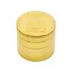 Molinillo de Tabaco Metálico de Aleación de Zinc y Oro Tipo Moneda de Oro Transfronterizo 40mm 4 Capas Molinillo de Tabaco Molinillo de Tabaco