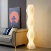 Lámpara de Falda Lámpara de Pie Lámpara de Ambiente para Sala de Estar Decoración de Sofá Dormitorio Fondo para Transmisión en Vivo Estilo Crema