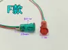 Luz Indicadora de Neón de 220V para Horno Eléctrico Esterilizador/Calentador de Agua/Refrigerador Congelador Luz Indicadora de Encendido 1 pieza