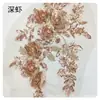 Lentejuelas completas aplique de encaje tridimensional diy accesorios para ropa de madre bordado con cuentas bordado 3d pegatinas de tela flores