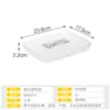 Home Story caja sellada japonesa nakaya para conservar la frescura caja de almacenamiento de alimentos lata para frutas secas caja para calentar en microondas