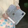 Ins Diseño de Gota de Fresa, adecuado para funda de tableta iPad mini, Pro 11/13, con diseño plegable y ranura para lápiz, para 10ª/11ª generación
