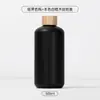 Botella Redonda de Hombro Pura para Sub-Embotellado de 500ml Transfronteriza Elegante Portátil Viaje Cuidado Removedor Tónico Loción Botella Vacía