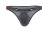 Tanga de seda fina convexa en forma de U para hombre, ropa interior sexy de cintura baja, de comercio exterior, E044