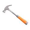 Martillo de Acero de Alto Carbono con Mango de Hierro Recubierto de Plástico para Uso Doméstico, Juego de Martillos para Carpintería, Martillo de Garra Multifuncional