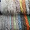 Clípe de seda dourado pelúcia prateada toka dourada imitação de pelo de raposa cabelo longo artificial têxtil para casa vestuário artesanato brinquedo tecido