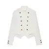 Ropa de mujer al por mayor transfronteriza 2026 otoño nuevo estilo europeo y americano chaqueta tipo Napoleón de doble botonadura 37091473