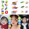 Pegatina Camuflada para Rostro Atmósfera Patriótica Maquillaje Tatuaje Pegatina Día Nacional Pegatina Infantil Juegos Estudiantiles Recarga Lavable