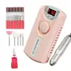 Máquina Quitaesmalte, Pulidora Eléctrica Profesional de Uñas de Alta Velocidad, Conveniente Pulidora para Remover Piel Muerta y Pulir Uñas