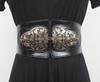 Cinto Feminino decorativo estilo étnico acessórios saia corta-vento selo de cintura largura vestido cinto elástico vermelho preto moda