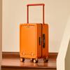 Maleta de Trolley Ancha con Apertura Frontal con Cremallera para Mujer de 20 pulgadas Estuche de Trolley de 24 pulgadas Nueva Caja de Contraseña de Viaje Multifuncional para Hombre