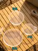 Conjunto de louças para acampamento ao ar livre e piquenique, em estoque, transfronteiriço, PP de grau alimentício, portátil, ultraleve, tigela de neve, louças de acampamento