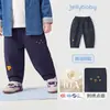Calça Infantil de Algodão Puro Jellybaby Kidsren 2026 Outono Nova Calça Casual para Bebê Calça de Menino Roupa de Outono para Menina