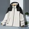 Chaqueta softshell para hombre para primavera y otoño 2024, nueva prenda exterior para hombre, chaqueta cortavientos para hombre para exteriores, ropa de montañismo