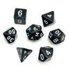 Dungeons and Dragons DND Mundo de Warcraft Juego de Mesa 7 Dados de Color Sólido Grupo de Juego COC Poliedro