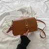 Super Popular no Comércio Exterior, Nova Bolsa Quadrada Pequena Estilosa de 2026, Bolsa de Ombro Transversal Fashion Estilo Europeu e Americano, Bolsa Feminina de Cor Sólida