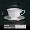 Taza de Color Puro en Blanco, Logo Personalizado, Taza Souvenir Simple para Publicidad de Hotel, Taza de Cerámica, Imagen Impresa al por Mayor