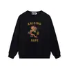 Comercio Exterior Transfronterizo Venta al por Mayor Marca de Moda Pe Tiburón Sudadera de Cuello Redondo Dropshipping Otoño e Invierno Sudadera de Felpa