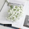 Nueva simulación de pequeños ramos de gipsófila ramos de gipsófila simulación de flores de plástico boda novia damas de honor sosteniendo flores