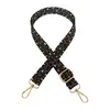 Estilo Nuevo Transfronterizo 2.5cm Jacquard Estampado de Leopardo Correa Estrecha para Hombro Accesorios de Bolso para Mujer Correa Larga de Hombro Único Cruzado Lanyard para Teléfono