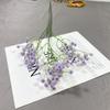 Simulación de decoración de boda de gypsophila estilo ins ramo de flores para sostener tacto de pegamento suave flores de simulación de gypsophila flores falsas al por mayor