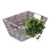 Cesta de almacenamiento para artículos diversos de escritorio, cesta de almacenamiento lavable para baño, caja de almacenamiento para cosméticos, artículos diversos, refrigerios y frutas para el hogar