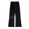 Moda Otoño 2026 Pantalones Rectos de Color Sólido Simples Estilo Coreano High Street Versátiles Sueltos Largos Casuales Tendencia para Hombre