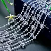 Cortinas de Contas Acrílicas Atacado, Cortinas de Fio, Cordões de Pérolas de Cristal para Casamento, Decorações de Teto para Local de Casamento, Cortinas de Porta, Divisórias