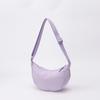 Bolsa Feminina 2025 Primavera Nova Bolsa Transversal de Nylon Nicho Avançada Relaxamento Bolsa de Axila Bolinho Bolsa Meia-Lua