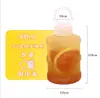 Taza Cubo Mini de Celebridad de Internet Portátil Taza Desechable para Té de Leche Botella para Bebidas Taza para Bebidas Frías Cubo para Té de Frutas Botella Comercial para Té de Leche