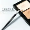 Deslumbrante como una galaxia, pincel de contorno de nariz en forma de hoz, pincel de sombra angular para contorno, pincel de maquillaje de pelo animal para difuminar iluminador, venta al por mayor desde Cangzhou