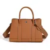 Bolso Nuevo de Cuero Genuino para Mujer con Patrón de Lichi, Bolso de Mano Tipo Tote, Bolso Grande para Jardín de Gran Capacidad, Bolso de Hombro con Bufanda, Bolso Cruzado para Viajes Diarios, Venta al por Mayor