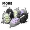 Mochila Estilo Bosque Ins Nueva 2025 Aspecto de Alta Calidad Color Fresco que Contrasta Empalme Mochila de Pareja Ligera Mochila de Montañismo y Viaje