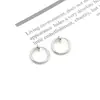 Clips para Orejas Coloridos, Modernos, Indoloros e Invisibles Coreanos, Japoneses, Europeos y Americanos, Aros de Resorte Circulares para Orejas, Anillos para Nariz, Anillos para Ombligo, Acero Inoxidable