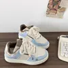 Zapatillas Populares para Mujer 2026 Nuevos Zapatos Blancos de Suela Gruesa para Estudiantes Femeninas de Primavera y Otoño, Mocasines Casuales Versátiles Lindos para Mujer