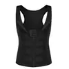 Roupa de sauna masculina europeia e americana colete modelador de barriga colete esportivo colete corsário transfronteiriço collant de neoprene corsário