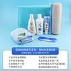 Set de Tocador de Viaje, Artículos de Tocador Portátiles, Champú, Gel de Ducha, Set de Neceser de Emergencia para Viajes y Viajes de Negocios