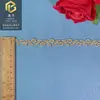 Bordado Computadorizado Renda Dourada Solúvel em Água Acabamento 1cm Acessórios de Roupa Artesanato DIY Acessórios para Roupas Infantis Atacado