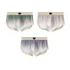 Paquete Doble de Ropa Interior de Algodón para Hombre Directo de Fábrica, Modernos Calzoncillos tipo bóxer Transpirables de Cintura Baja Ajustados, Adecuados para Todas las Estaciones, Gran Venta