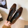 Bailarinas para Mujer Estilo Nuevo 2026 con Aumento Oculto de Altura, Viento Suave, Moño, Slip-Ons de Corte Bajo, Mocasines Planos D'Orsay