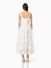 Vestido Vic de Moda Sencillo Calado Grande Oscilante 2025 Verano Nuevo Sin Mangas Cadena Costura de Gama Alta Vestido Mujer