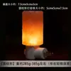 Lámpara de Sal del Himalaya, Lámpara de Roca, Lámpara de Sal, Lámpara de Atmósfera de Sal Marina, Luz Nocturna de Larga Duración para Dormitorio, Lámpara de Mesa de Noche, Luz de Ambiente para Dormitorio