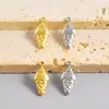 Accesorios para Joyería DIY Transfronterizos Serie Gourmet Helado Colgante Pequeño Accesorios de Cono Colgante Galvanizado Oro de 18K Stock Listo