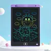 Tablero de Escritura LCD Serie Color Arcoíris de 8.5 pulgadas 10 pulgadas, Tableta de Escritura LCD, Tablero de Dibujo, Tablero de Graffiti para Niños, Tablero Electrónico
