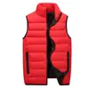 Colete Novo Estilo 2022 Estilo Quente Pequeno Outono e Inverno Masculino Jaqueta de Penas Colete Marca Popular Tendência Gola Alta Casual