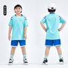 Traje de bádminton para niños y niñas, camiseta de tenis de mesa, voleibol estampado, entrenamiento, competición, ropa deportiva de manga corta