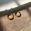 Brincos de Cobre Banhados a Ouro com Design de Céu Estrelado Dourado, Estilo de Nicho, Brincos Elegantes com Sensação de Luxo, Argolas